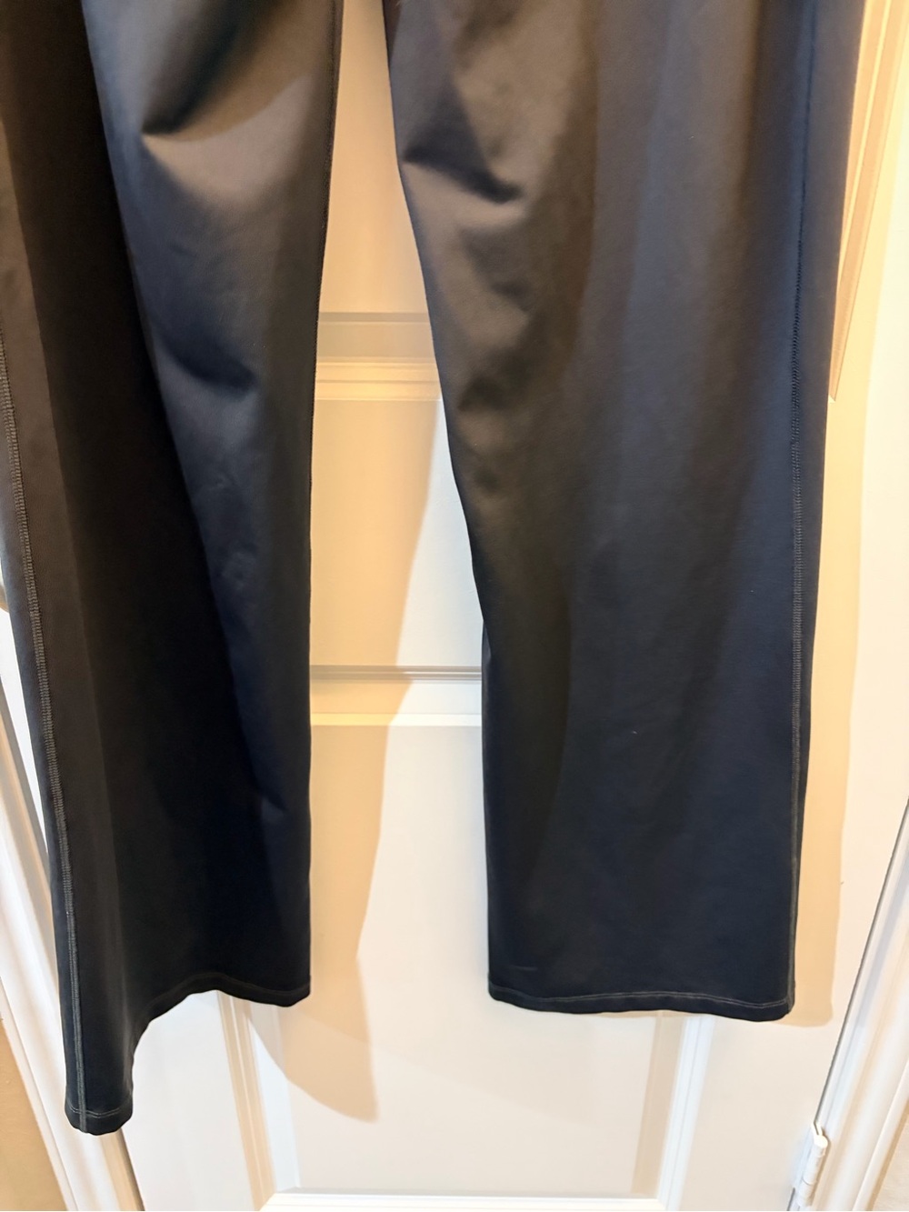 BCG Athletic Wide Leg Yoga Pants With Logo Dark Gray Size XL - Picture 4 of 4